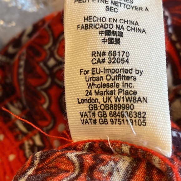 Free People Double Trouble Wide Leg Tiger Lily Combo Pants Size XS - Picture 11 of 13